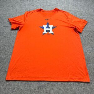 Nike Men's Orange T-Shirt
